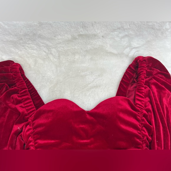 Fashion Nova Velvet Mini Dress. - Picture 8 of 8